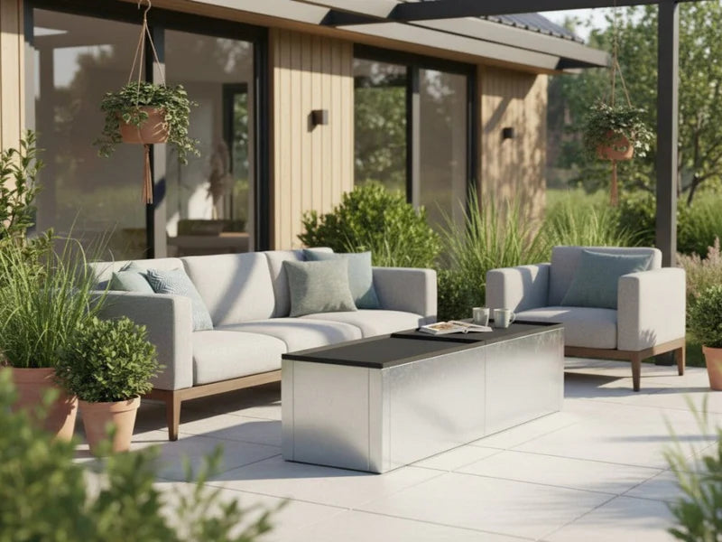 Loungebord CUBY 160 x 40 x 40 cm