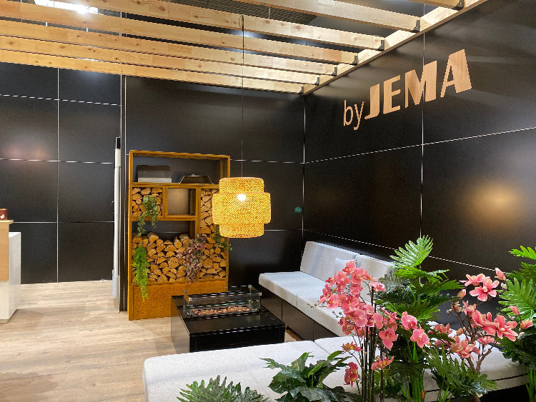 Loungemøbler og gaspejsebord til terrassen