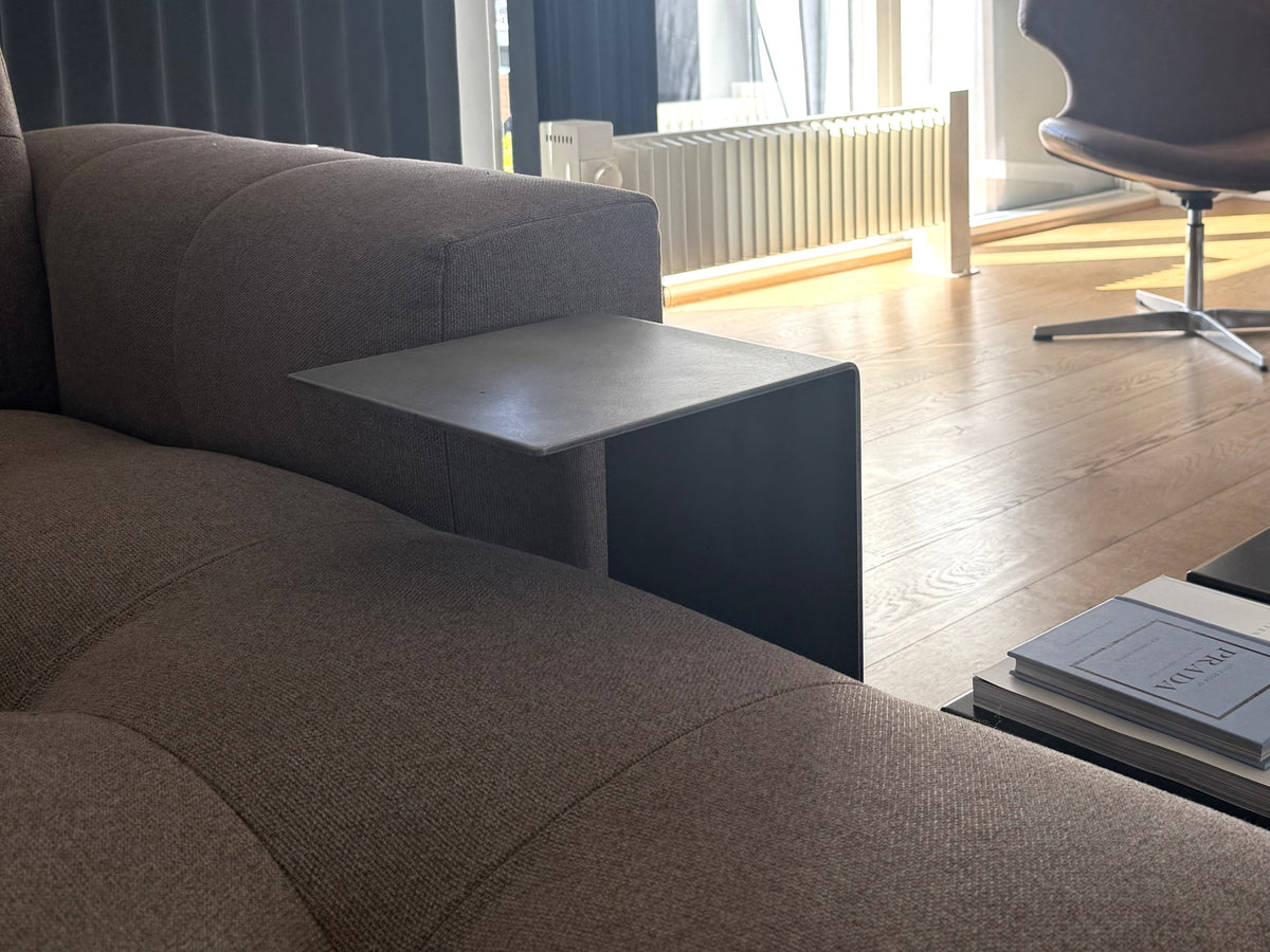 Sidobord BAZE i råstål 24,5 cm