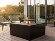 Lägereldgrill svartlackerad CUBY 80 × 80 × 40 cm