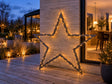 Stjärna i cortenstål – juldekoration