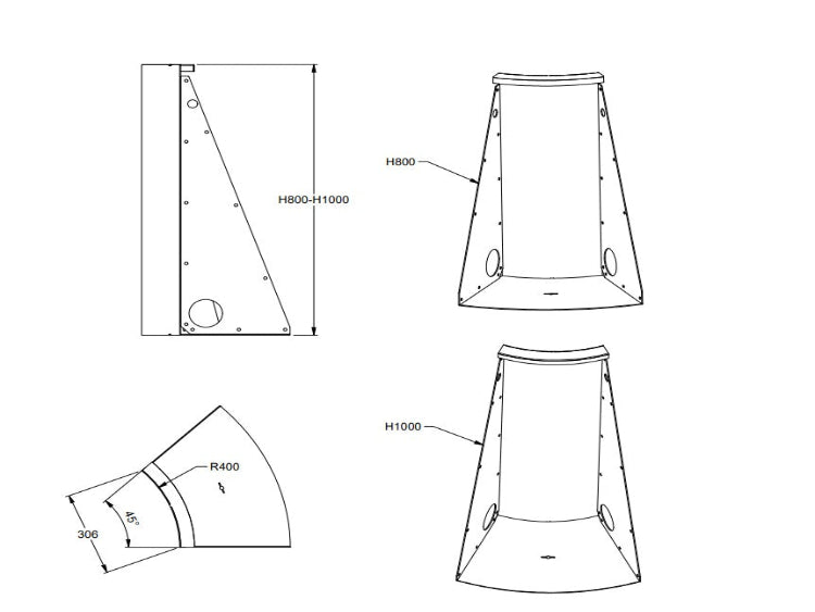 Radius_40_hjoerne_45gr_indv_H80-H100-se